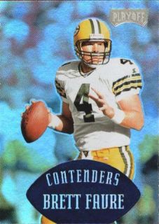 Brett Favre 1997 Playoff Contenders Card 51 CG333
