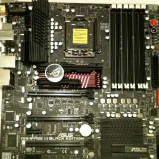 Asus Rampage III Black Edition Intel x58 Motherboard