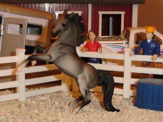 Breyer Model Horse Stablemates 5651 Grey Arabian Rearing G 2 1999 2000 