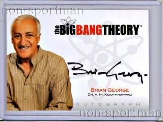Big Bang Theory Cryptozoic Autograph A7 A9 A10 A11 Lot