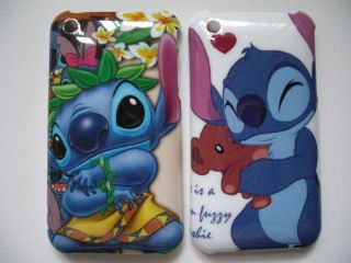 Disney Lilo & Stitch Cover Case for iPhone 3G 3GS 2pcs New Code 1