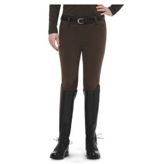 Ariat Heritage Riding Breeches   Girls/Childs   Tan/Espresso  PULL ON 