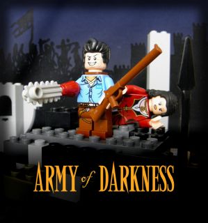 Lego Castle Army of Darkness Ash lot Custom Minifigure Bruce Campbell