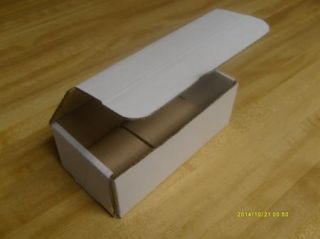 50 4x4x1 Small New White Corrugated Shipping Boxes