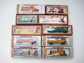 10 TYCO AHM HO Scale Trains Chattanooga Freight Union Pacific 