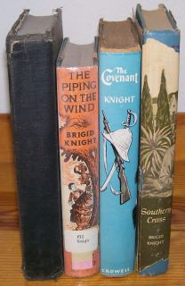 Brigid Knight 4 Novels of South Africa 1800s Cape Town BOER War Dutch 