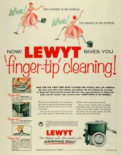 1955 Ad Lewyt Corp Lewyt Corp Floor Cleaner Rug Cleaning Appliances 
