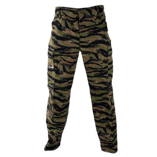 Propper Asian Tiger Camo Cotton Rip BDU Pants Cargo Trouser Military 