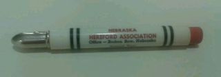   1965 Bullet Pencil NE Hereford Assn Broken Bow NE Never Used
