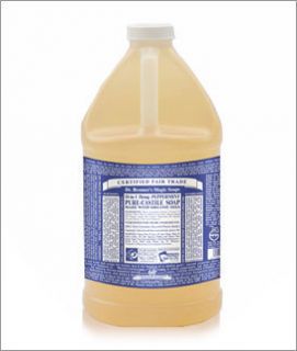 Dr Bronner Peppermint Organic Liquid Soap 64 Oz