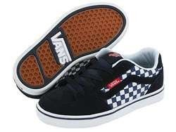 New Vans Bucky Lasek 4 Iconic Skater Shoes Checkered Navy White Red 