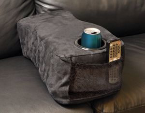 Couch Buddy Portable CENTER CONSOLE Sofa Loveseat Armrest Remote Cup 