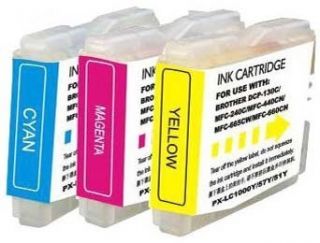 3Color Ink for Brother LC51 LC 51 MFC 465CN 685CW 885CW