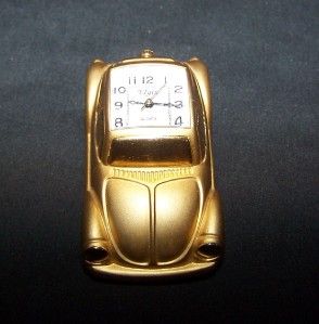 Cute Beetle Bug Car Elgin Quartz Clock