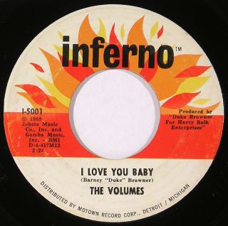   Baby” Northern Soul 45 on Inferno Orig Motown Browner Hear