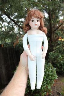 15 Bru JNE Leather Bisque Jointed Doll Mosser 80 No Res