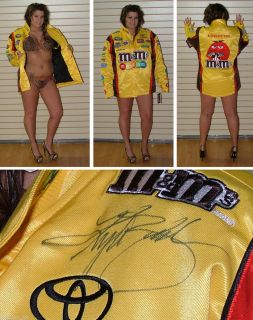 NWT Kyle Busch Autographed NASCAR M Ms Chase Authentics Coat