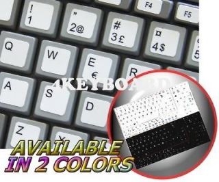 danish netbook keyboard sticker white  7 80