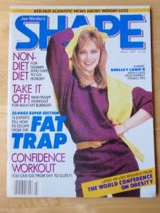   Shape Female Fitness Muscle Magazine Cheers Shelley Long 3 87