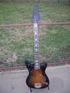 Vintage Bass Guitar Body and Neck Project 60s Western Auto ??
