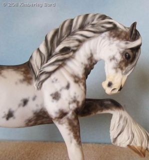   Version of Mini Haggis Artist Resin Model Horse by Kim Burd