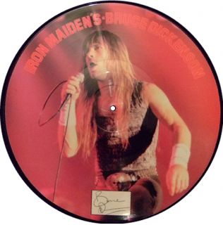 Iron Maidens Bruce Dickin Bruce Dickinson UK Picture Disc LP