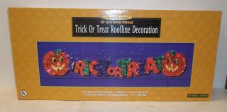 New 48 Trick or Treat Lighted Decoration Halloween Pumpkins Free 
