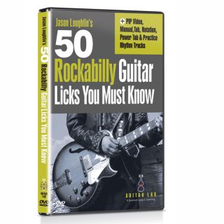 50 Rockabilly Licks You Must Know DVD from Brookstone