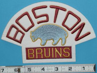 Vintage Boston Bruins 7  Old Style NHL Hockey Jersey Patch Boston 