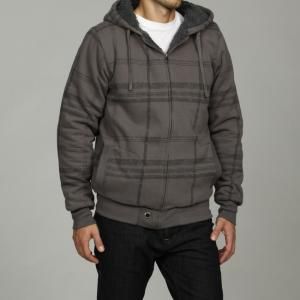 burnside men s sherpa lined hoodie med heavily discounted