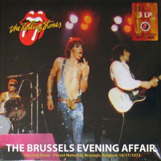 Rolling Stones The Brussels Evening Affair   mega rare box set