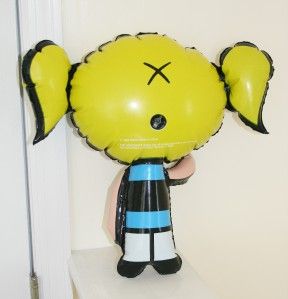 The Powerpuff Girls Bubbles Inflatable Doll Vintage