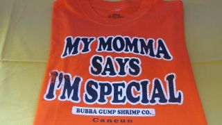 BUBBA GUMP SHRIMP Co. My Momma Says Im Special CANCUN MEXICO T Shirt 