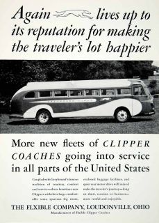   Loudonville Clipper Coaches Greyhound Bus Transportation Travel