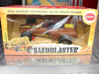 VINTAGE COX SAND BLASTER GAS DUNE BUGGY IN BOX L K TETHER CAR