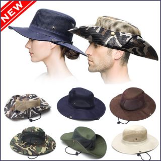   Outdoor Fishing Hiking Military Army Jungle Bucket Mens Womens Cap Hat