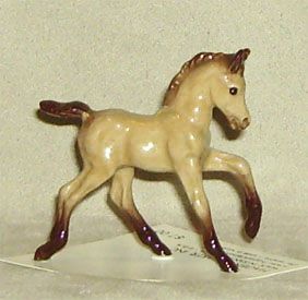 Hagen Renaker Miniature Ceramic Horse Buckskin Colt