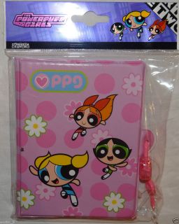 New Powerpuff Girls Diary Blossom Buttercup Bubbles Back to School 