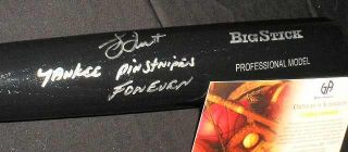 Bucky Dent Signed Baseball Bat Auto Yankees Global GAI
