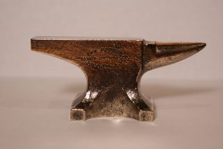 Hay Budden Manufacturing Co Traveling Salesman Size Anvil