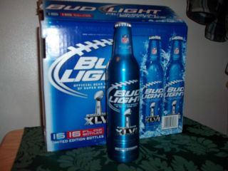 Bud Light Super Bowl Limited Edition 16oz Aluminum Bottle