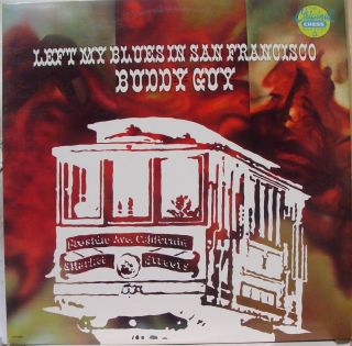 Buddy Guy Left My Blues in San Francisco LP Promo VG