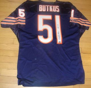 Dick Butkus Autographed Signed Jersey Chicago Bears HOF
