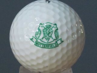Butterfield Country Club Logo GOF Ball