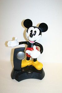 Disney Mickey Mouse Animated Talking Cordless Telephone Telemania 