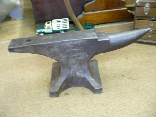 Antique Hay Budden anvil 185lbs Blacksmith Farrier Metal Iron