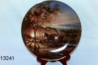    ROUNDS Hadley House country doctor collector plate by Terry Redlin