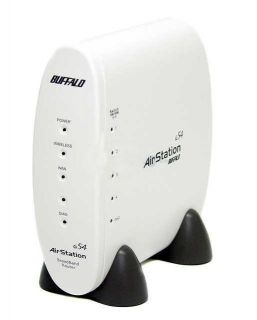 Buffalo Technology AirStation 54 Mbps 4 Port 10 100 Wireless G Router 