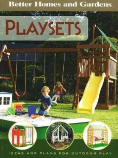 Build Childs Outdoor Play Structures Playsets Book New