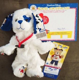 Build A Bear Downtown Disney Exclusive 16 Mickey Dog Certificate $5 
